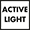 Activelight is een led die een rode stip projecteert op de vloer onder de vaatwasser als het apparaat in gebruik is