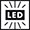 Innvendige LED-lamper: Er mer energi- og tidseffektive til belysning av apparatets innside.